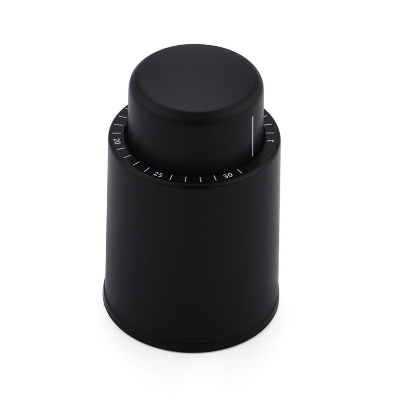 Tapón de vino al vacío de acero inoxidable - TotalVinum